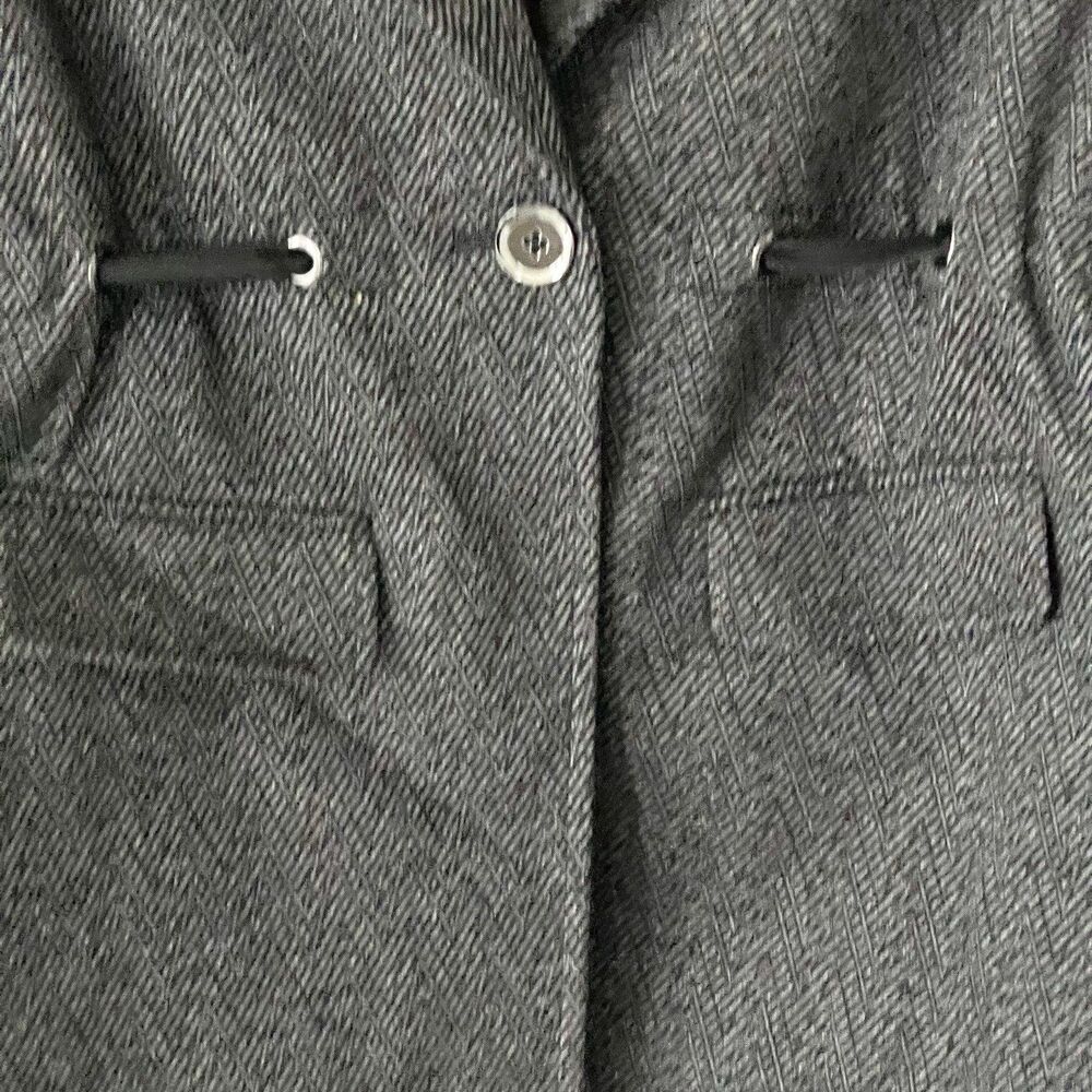 White House Black Market Blazer Jacket Sz XXSP Workwear Dark Academia Preppy - Picture 5 of 12